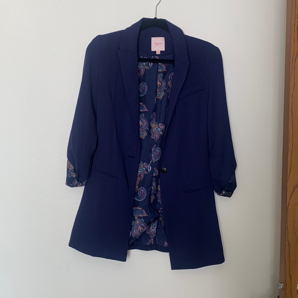 Navy blazer